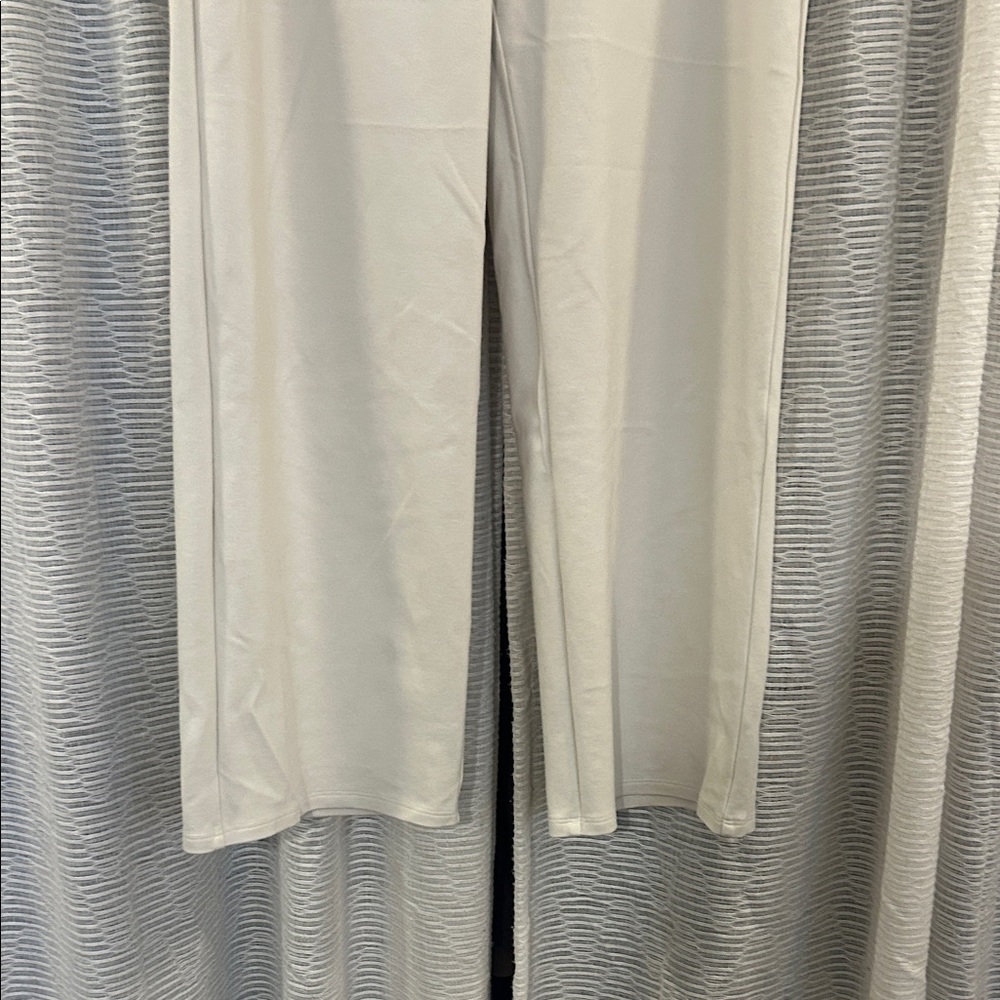 Eileen Fisher Washable Ponte Wide-Leg Pants in “bone” - Picture 12 of 14